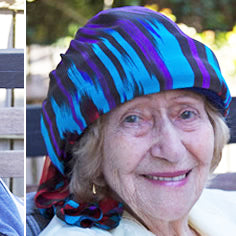 Head Buddy Fashion Scarf Cover- in satin or cool chiffon fabrics